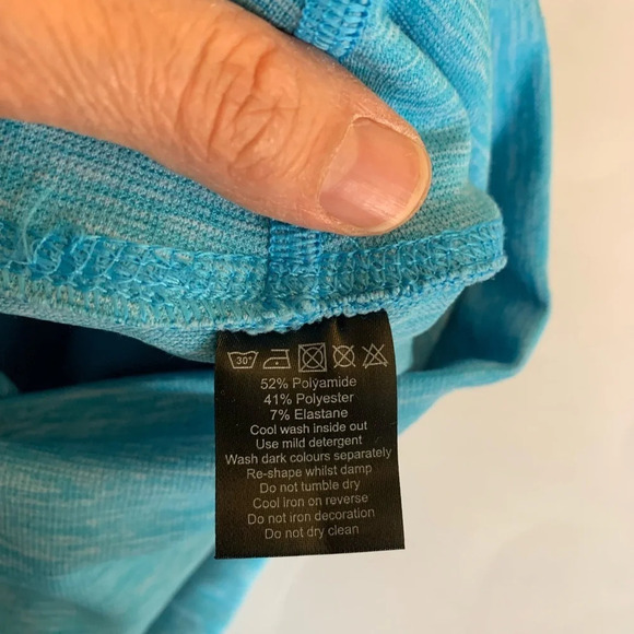 Alphalete OG Revival Leggings cayman blue, Size small - Picture 8 of 12